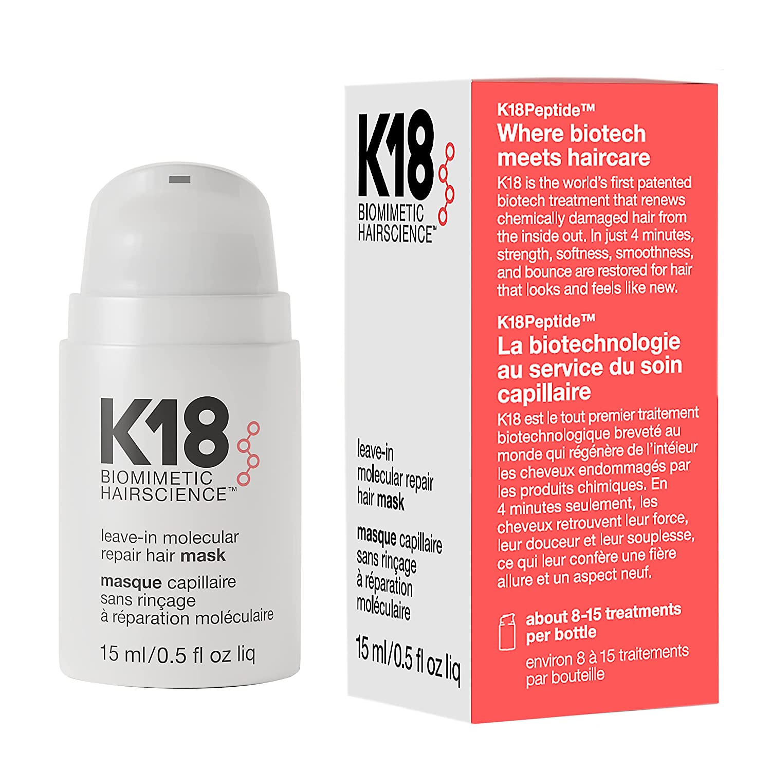 k18 Leave In Repair Hair Mask