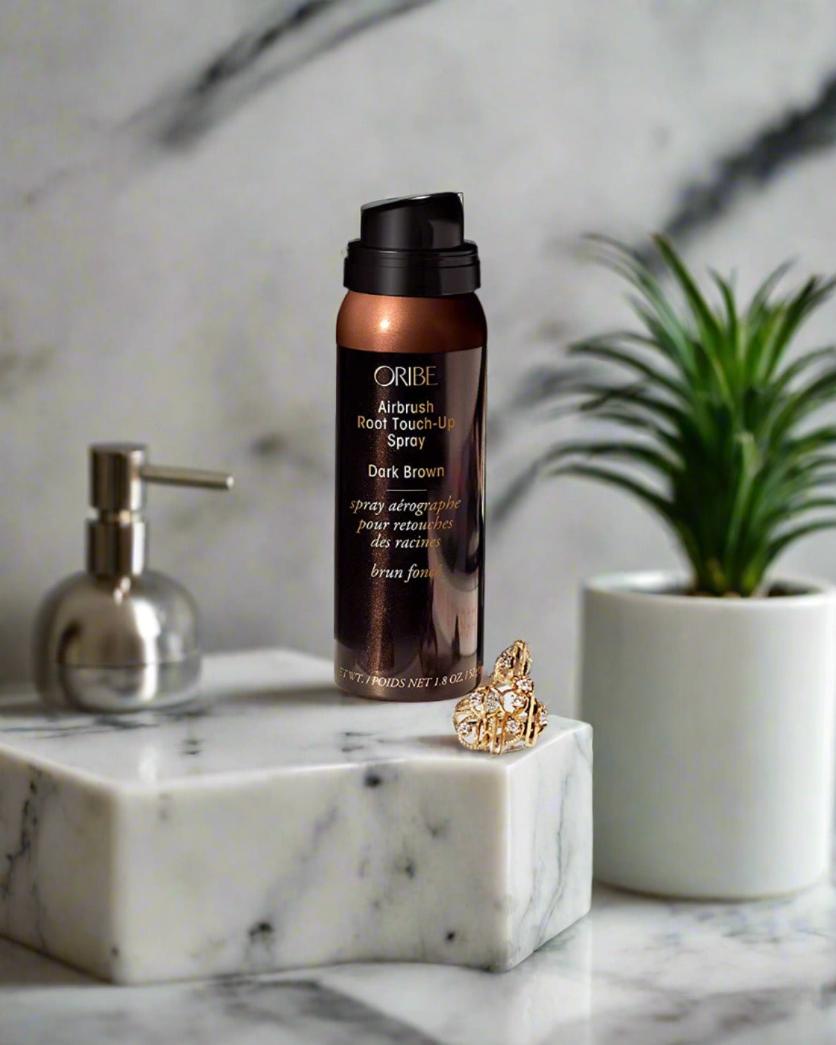 Airbrush Root Touch-up Spray (Dark Brown)