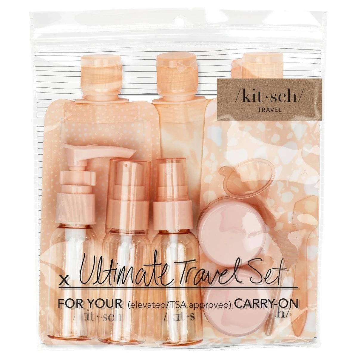 Kitsch Ultimate Travel Set in Blush