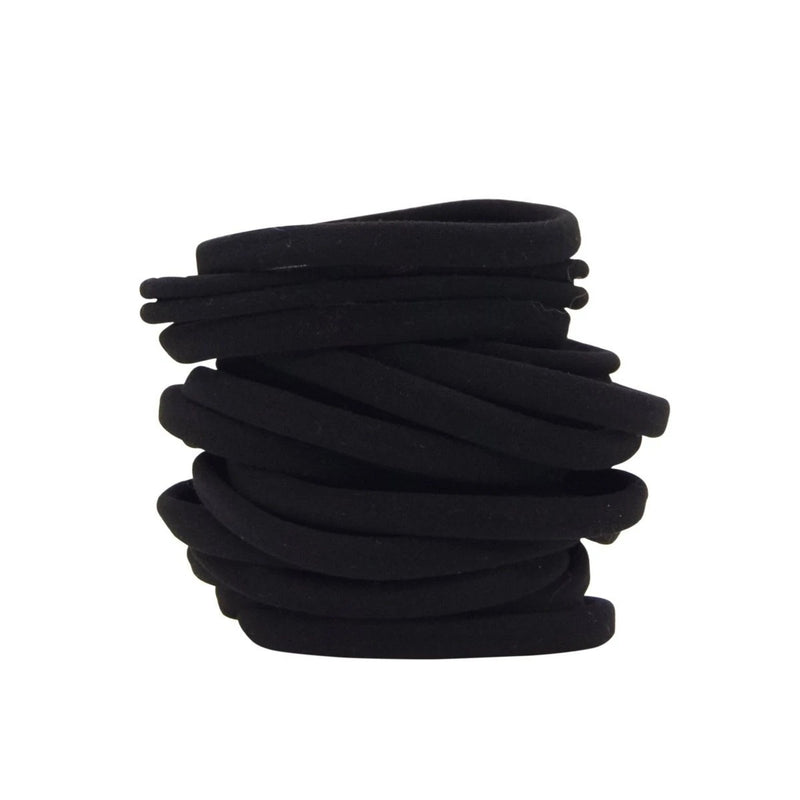 Hair Ties - Eco-Friendly in Black 20 pieces