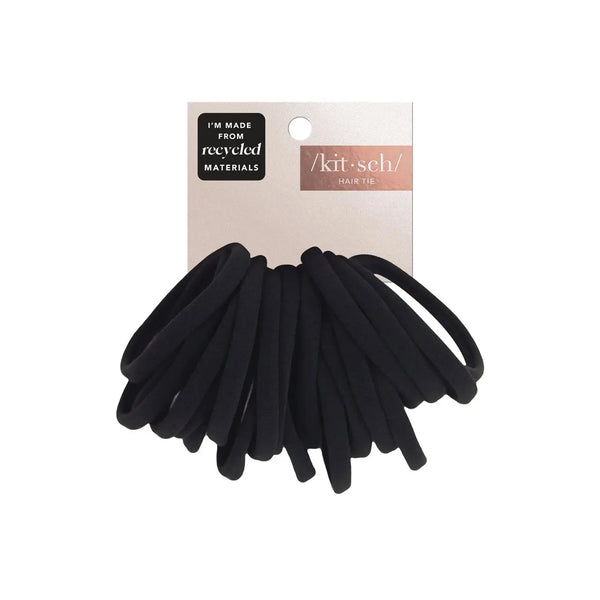 Hair Ties - Eco-Friendly in Black 20 pieces